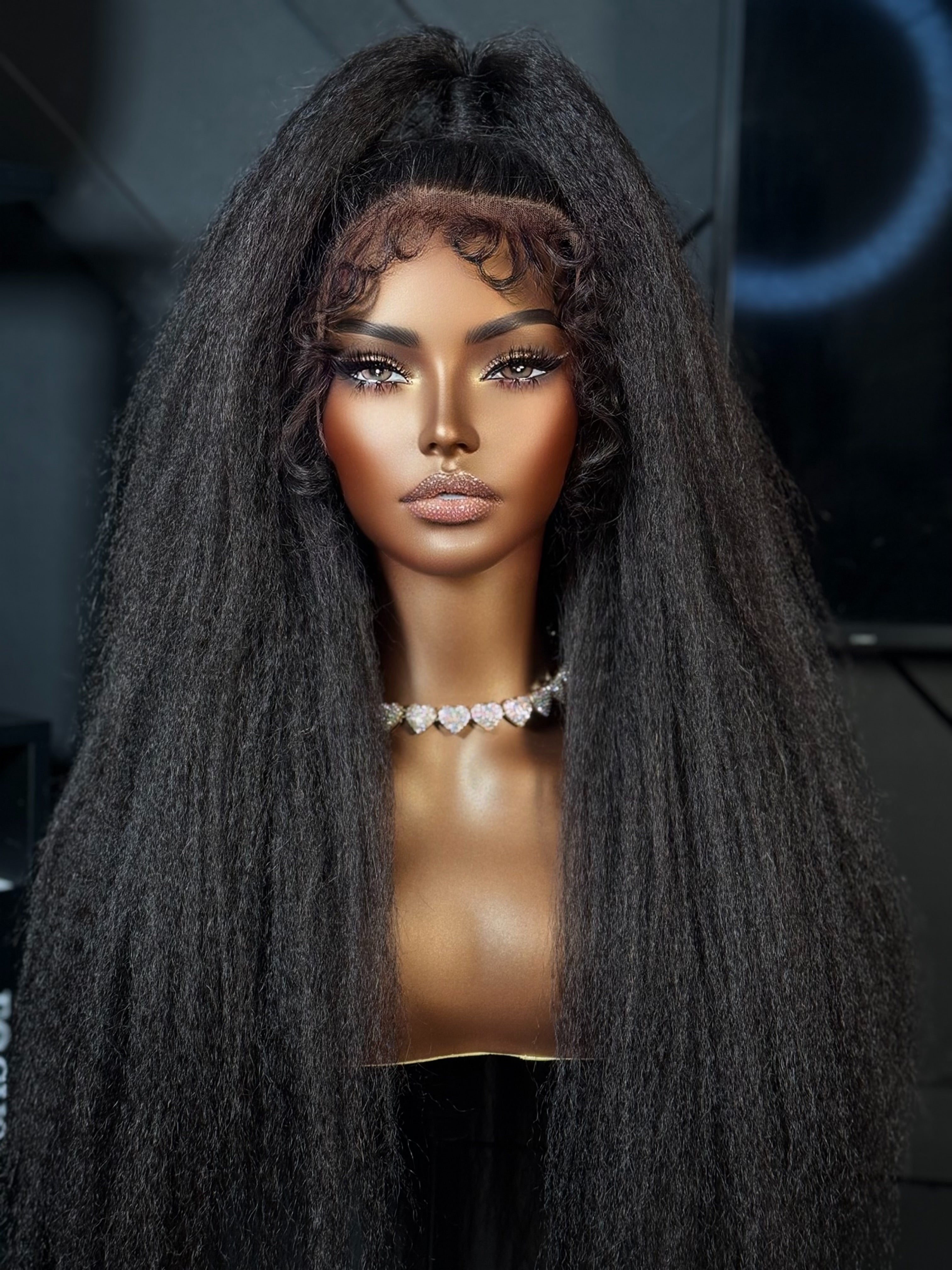 Kinky Straight Luxe Wig