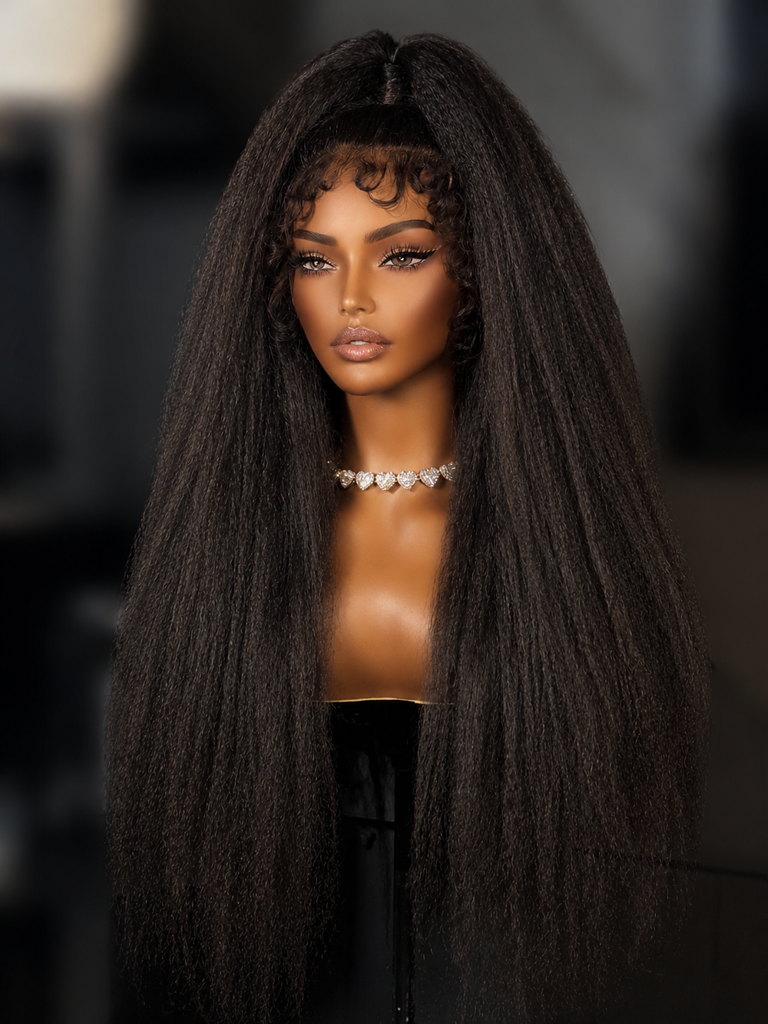 Kinky Straight Luxe Wig