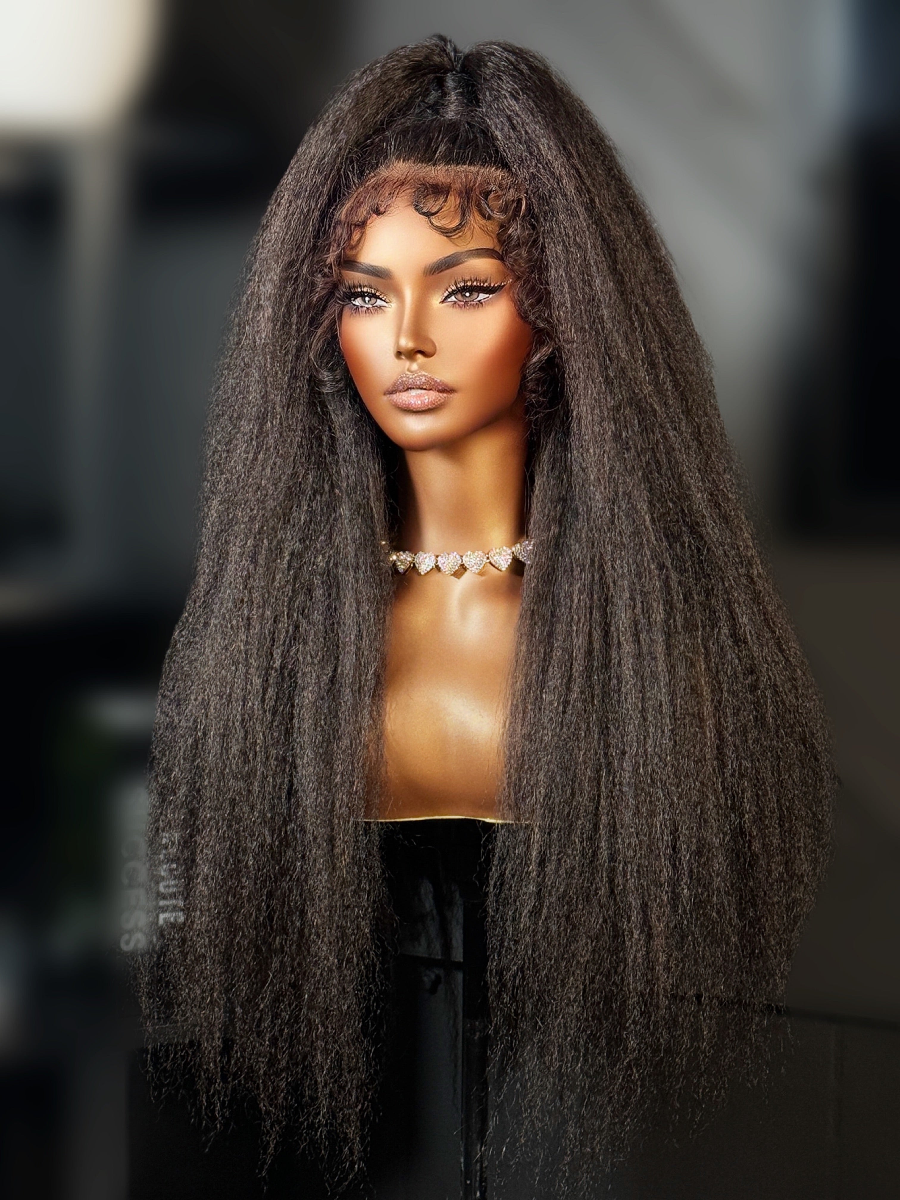Kinky Straight Luxe Wig