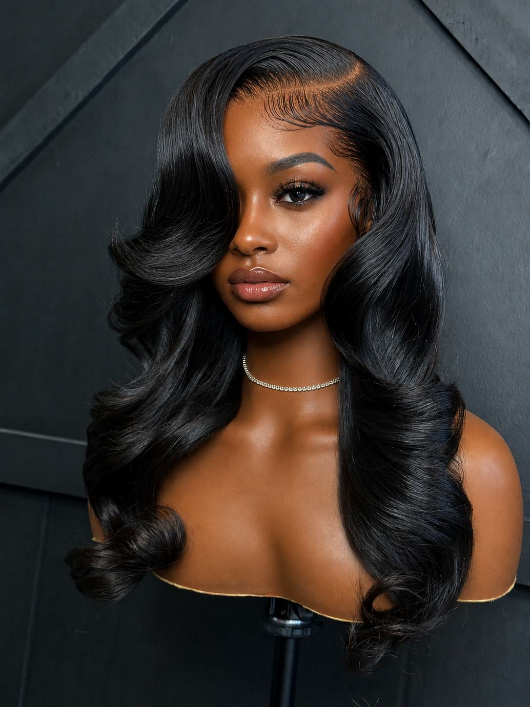 Bella Closure Wig — 5x5 HD Lace | 18” | Luxury Custom Unit