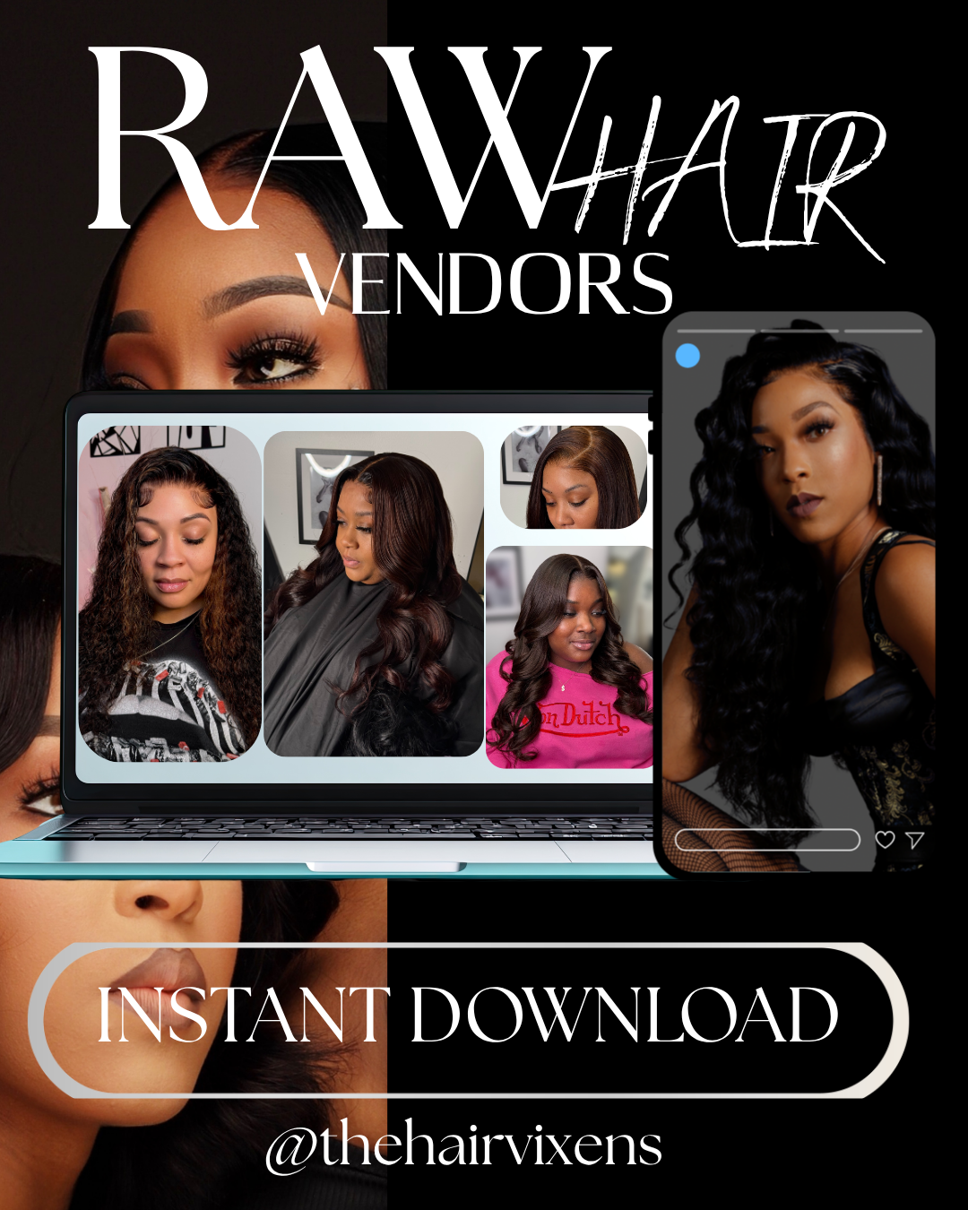 đź’¸ Start Selling Hair Vendor Plug List ($47)